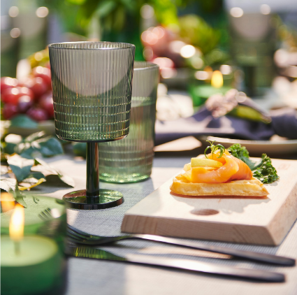 LY NHỰA KALLSINNIG IKEA 320 CL - XANH