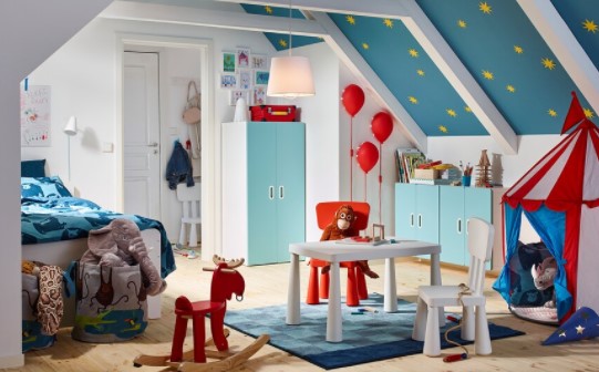 BÀN TRẺ EM MAMMUT IKEA - TRẮNG