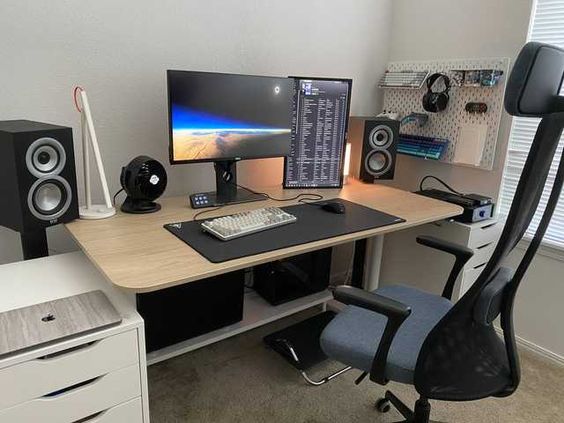 MẶT BÀN BEKANT IKEA - MÀU SỒI 120x80 cm