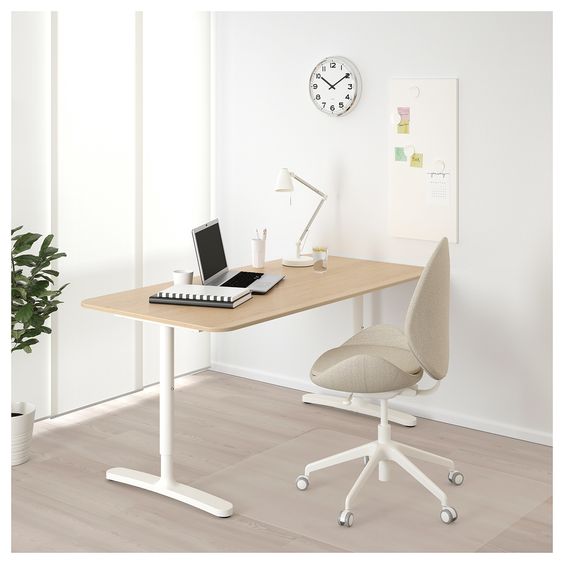 MẶT BÀN BEKANT IKEA - MÀU SỒI 120x80 cm