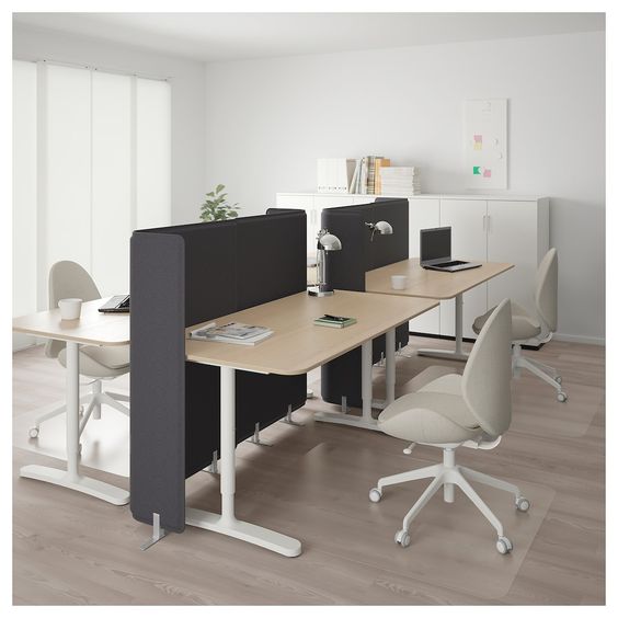MẶT BÀN BEKANT IKEA - MÀU SỒI 120x80 cm