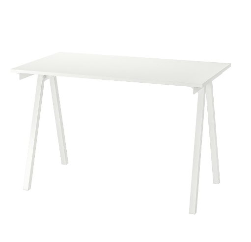 MẶT BÀN TROTTEN IKEA - TRẮNG 120x70cm