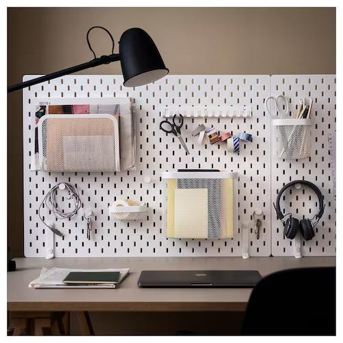 MÓC GHIM BẢNG SKÅDIS IKEA - TRẮNG 19 mm