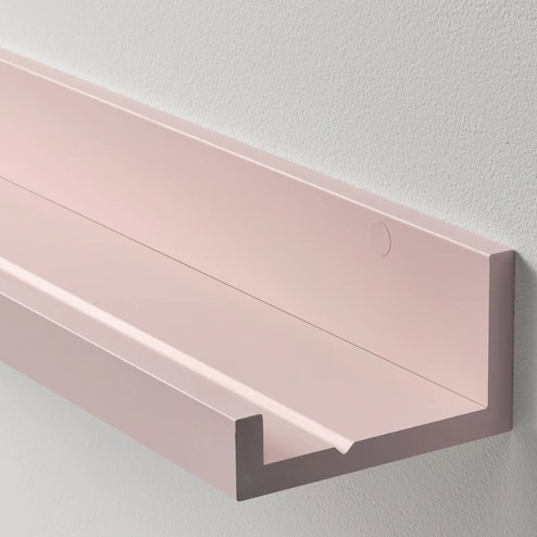 KỆ TREO TƯỜNG ĐỂ TRANH ẢNH MOSSLANDA IKEA -  HỒNG 55 cm