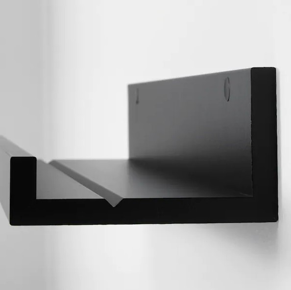 KỆ TREO TƯỜNG ĐỂ TRANH ẢNH MOSSLANDA IKEA -  ĐEN 55 cm