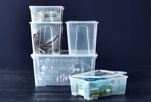 NẮP HỘP NHỰA SAMLA IKEA - 11/22L