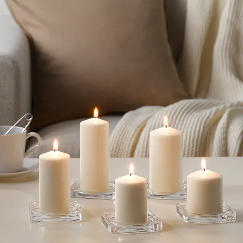 SET 5 NẾN KHÔNG MÙI FENOMEN IKEA