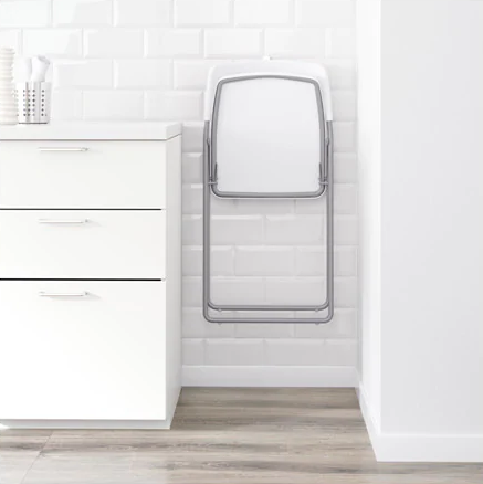 GHẾ GẤP THÔNG MINH NISSE IKEA - TRẮNG