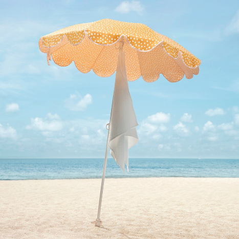 Ô CHE NẮNG STRANDÖN IKEA - VÀNG CHẤM BI 140 cm