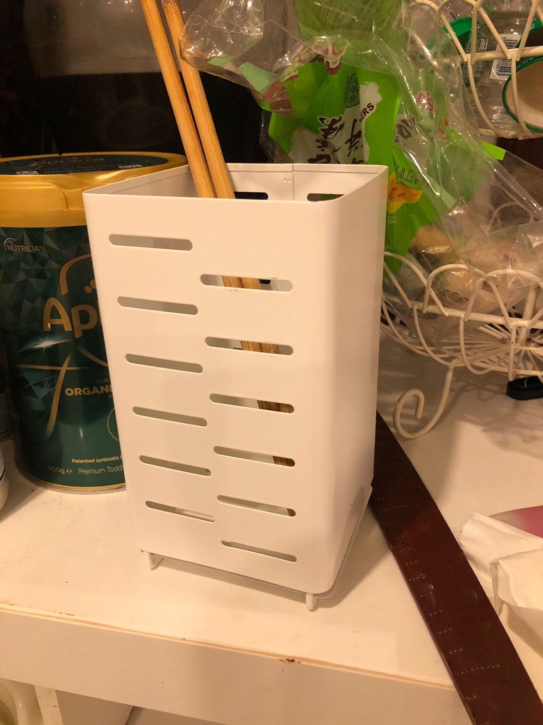 ỐNG CẮM THÌA ĐŨA AVSTEG IKEA - CAO 18 cm