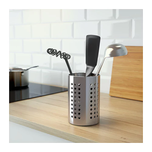 ỐNG CẮM THÌA DĨA ĐŨA ORDNING IKEA - CAO 18 cm