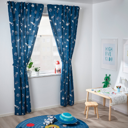 RÈM CỬA AFTONSPARV IKEA CÓ DÂY BUỘC