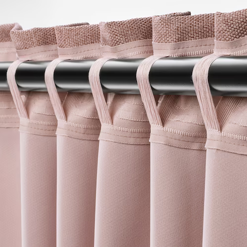 RÈM CỬA ANNAKAJSA IKEA - HỒNG 145x250 cm