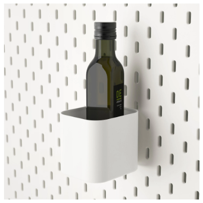 HỘP ĐỰNG SKÅDIS IKEA - TRẮNG