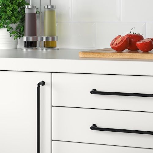 TAY CẦM CỬA TỦ BAGGANÄS IKEA - ĐEN 335 mm