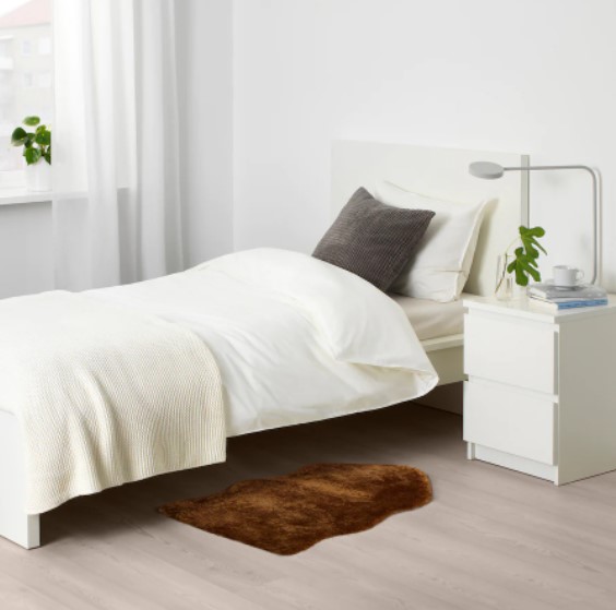 THẢM TOFTLUND IKEA - Màu nâu be (55x85 cm)