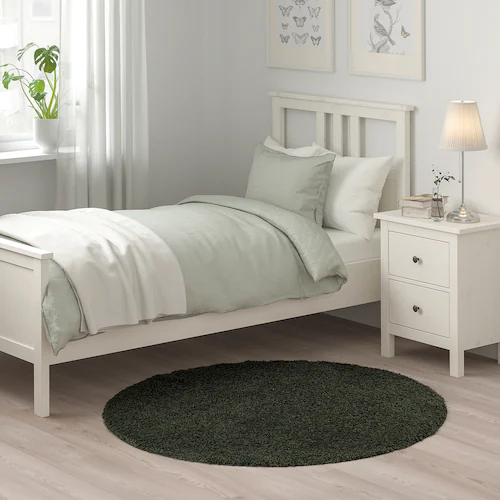 THẢM TRẢI SÀN VINDEBÄK IKEA - XANH ĐEN 130 cm