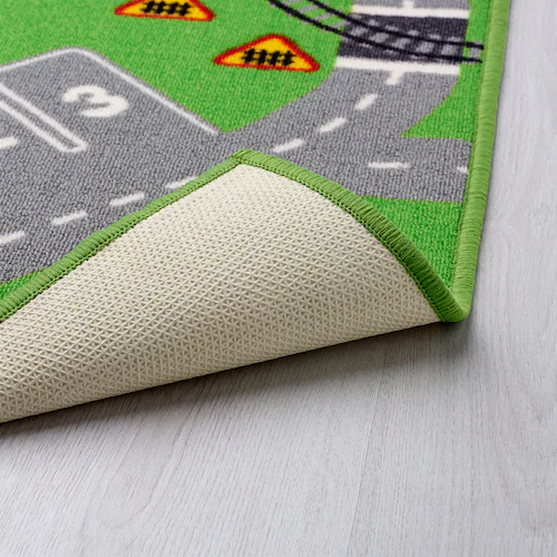 THẢM TRẢI SÀN TRẺ EM STORABO IKEA - XANH 75x133 cm