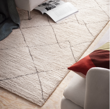 THẢM LÔNG NGẮN TVERSTED IKEA - BE 200x300 cm