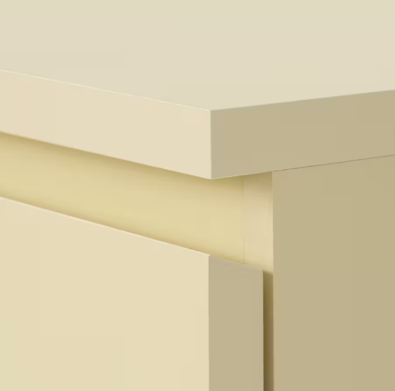 TỦ 4 NGĂN KÉO MALM IKEA - VÀNG NHẠT 80x100 cm