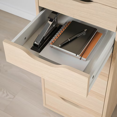 TỦ 9 NGĂN KÉO ALEX IKEA - MÀU GỖ 36x116 cm
