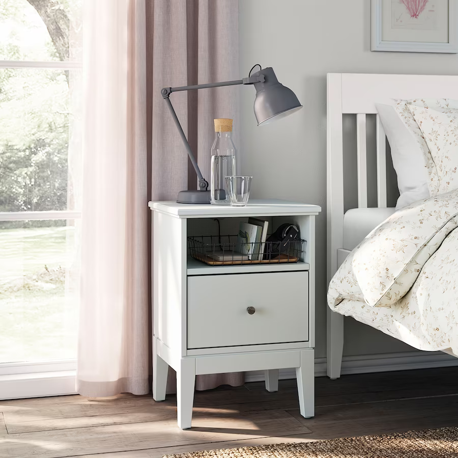 TỦ ĐẦU GIƯỜNG IDANÄS IKEA - TRẮNG 47x40 cm