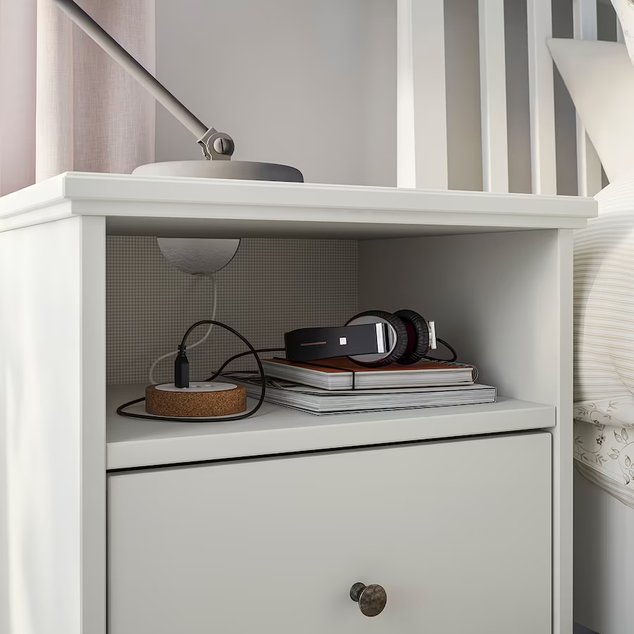 TỦ ĐẦU GIƯỜNG IDANÄS IKEA - TRẮNG 47x40 cm