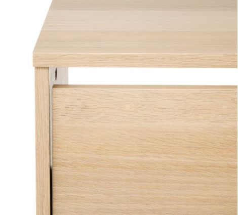 TỦ GIẦY 2 NGĂN BISSA IKEA - MÀU SỒI 49x28x93 cm