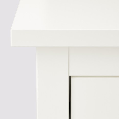 TỦ GIÀY 2 NGĂN HEMNES IKEA - TRẮNG 89x30x127 cm