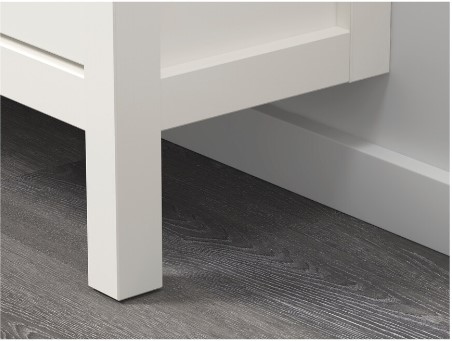 TỦ GIÀY 2 NGĂN HEMNES IKEA - TRẮNG 89x30x127 cm