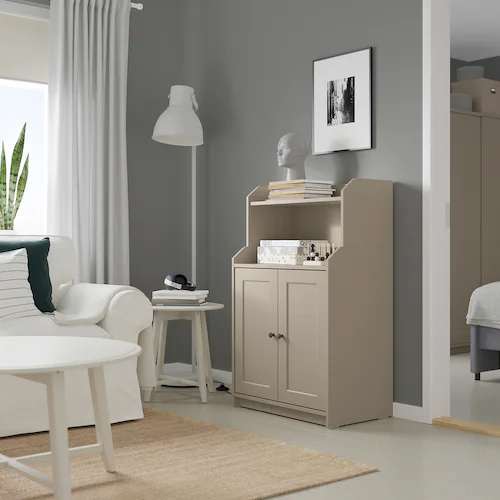 TỦ 2 CÁNH HAUGA IKEA - BE 70x116 cm