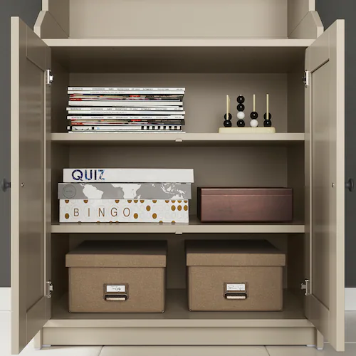 TỦ 2 CÁNH HAUGA IKEA - BE 70x116 cm