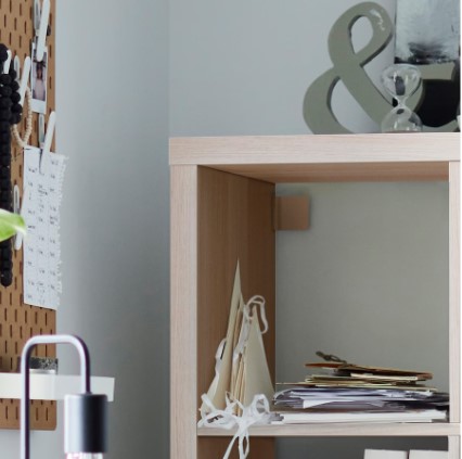 TỦ KỆ KALLAX IKEA - MÀU SỒI 77x147 cm