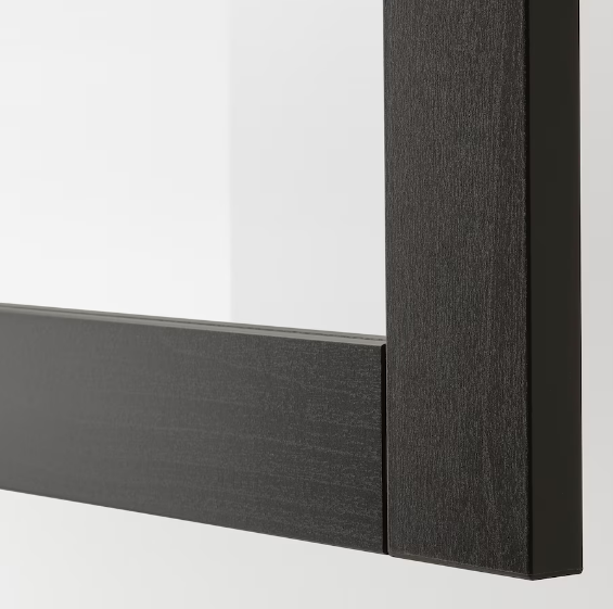 TỦ LƯU TRỮ KẾT HỢP BESTÅ IKEA - NÂU ĐEN 120x42x213 cm
