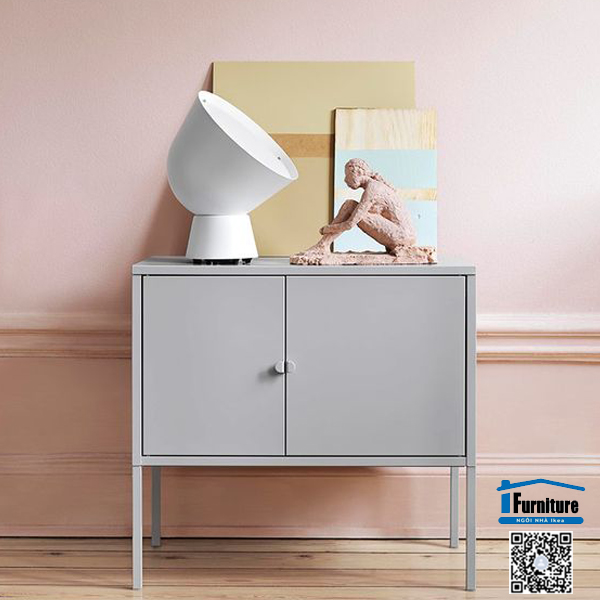 TỦ KIM LOẠI LIXHULT IKEA - XÁM 60 X 35 cm