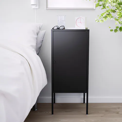 TỦ KIM LOẠI ĐỨNG LIXHULT IKEA - ĐEN 35x60 cm