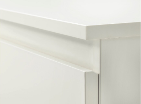TỦ 2 NGĂN KULLEN IKEA - TRẮNG 35X49cm