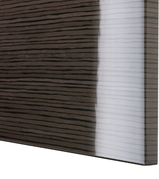 TỦ LƯU TRỮ CÓ CỬA BESTÅ IKEA - NÂU 120x42x193 cm