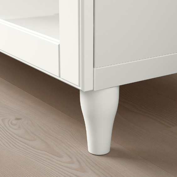 TỦ LƯU TRỮ CÓ CỬA KÍNH BESTÅ IKEA - TRẮNG 180x42x74 cm