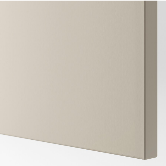 TỦ LƯU TRỮ CÓ CỬA BESTÅ IKEA - TRẮNG/XÁM NHẠT 180x42x112 cm