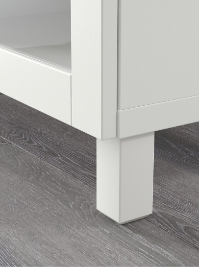 TỦ LƯU TRỮ CÓ NGĂN KÉO BESTÅ IKEA - TRẮNG TRONG 180x42x74 cm