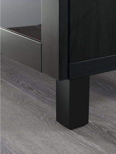TỦ LƯU TRỮ CÓ NGĂN KÉO BESTÅ IKEA - NÂU ĐEN 180x42x74 cm