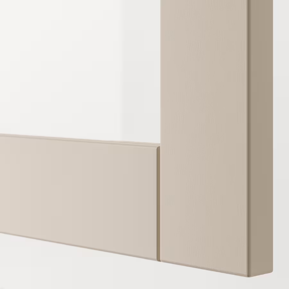 TỦ LƯU TRỮ CÓ NGĂN KÉO BESTÅ IKEA - ĐEN/NÂU/BE 180x42x74 cm