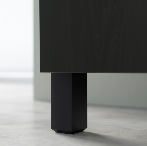 TỦ LƯU TRỮ CÓ NGĂN KÉO BESTÅ IKEA - ĐEN/ SỒI 180x42x74 cm