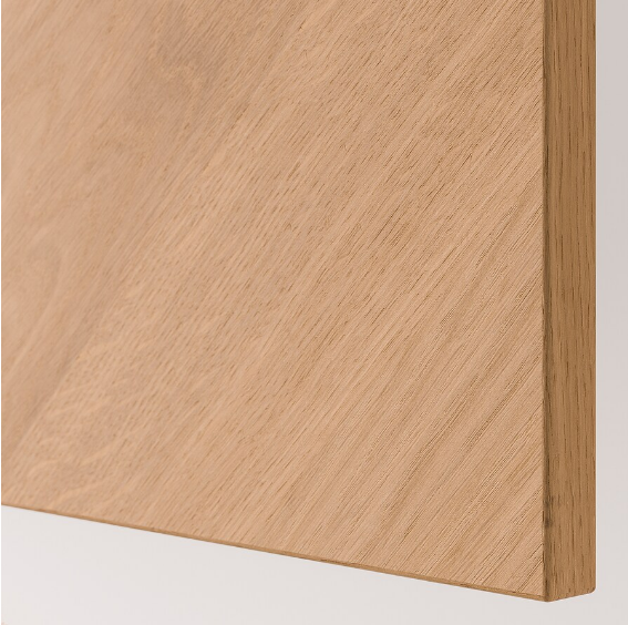 TỦ LƯU TRỮ CÓ NGĂN KÉO BESTÅ IKEA - ĐEN/ SỒI 180x42x74 cm