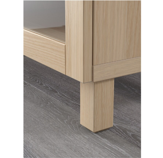 TỦ LƯU TRỮ CÓ NGĂN KÉO BESTÅ IKEA - SỒI 180x42x74 cm