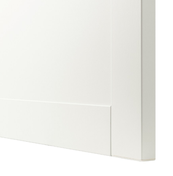 TỦ LƯU TRỮ CÓ CỬA KÍNH BESTÅ IKEA - TRẮNG 60x42x193 cm