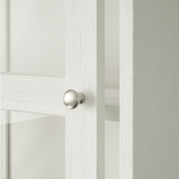 TỦ LƯU TRỮ CÓ CÁNH KÍNH TRƯỢT HAVSTA IKEA - TRẮNG 283x37x134 cm