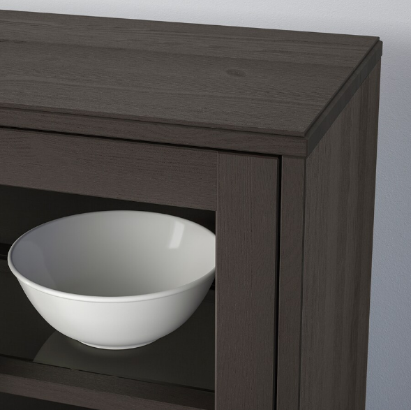 TỦ LƯU TRỮ CÓ CHÂN HAVSTA IKEA - NÂU 162x37x134 cm