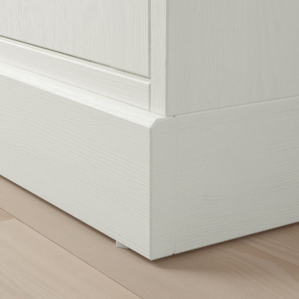 TỦ LƯU TRỮ CÓ CỬA KÍNH HAVSTA IKEA - TRẮNG 162x37x134 cm